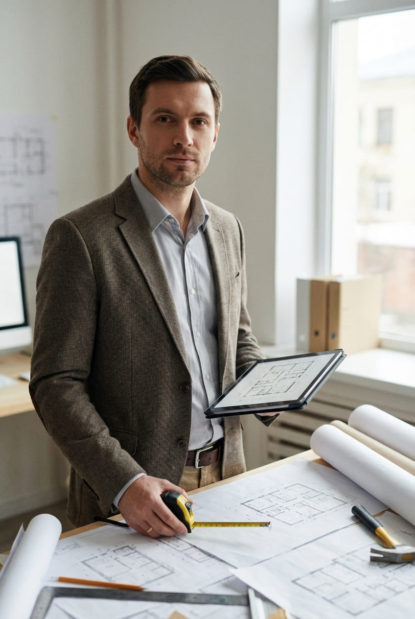 Мерт Айдын — специалист по планировке и CAD