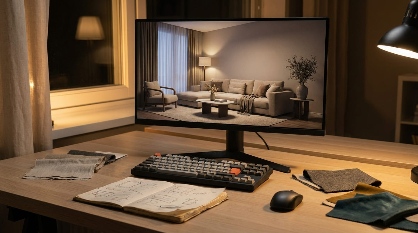 Трёхмерная визуализация интерьерного пространства