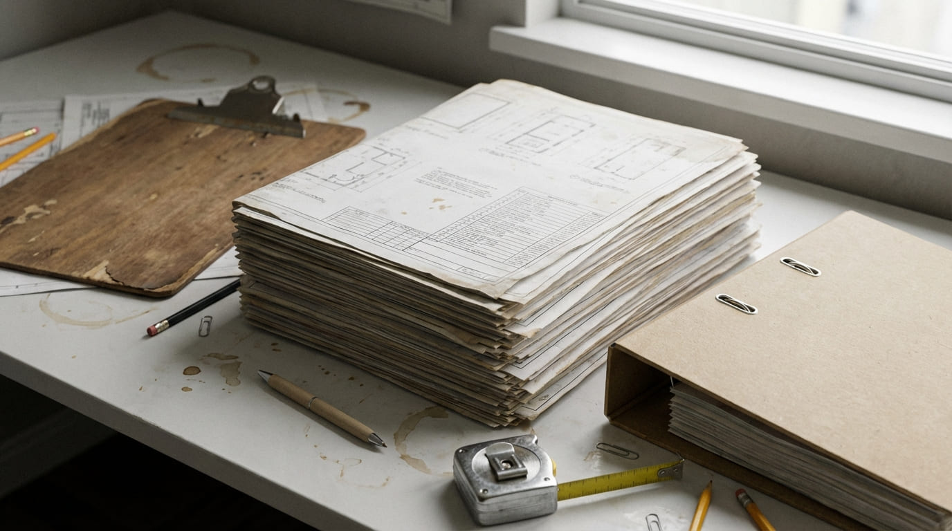 Документация и чертежи для комплектования интерьера